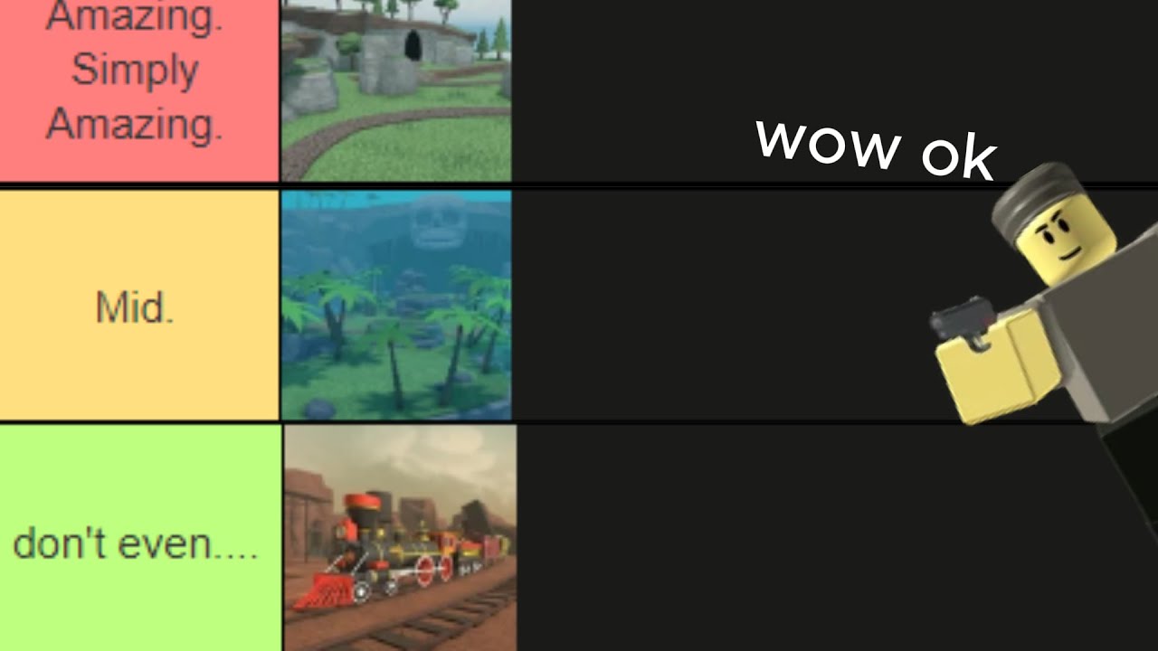 RANKING EVERY TDS MAP