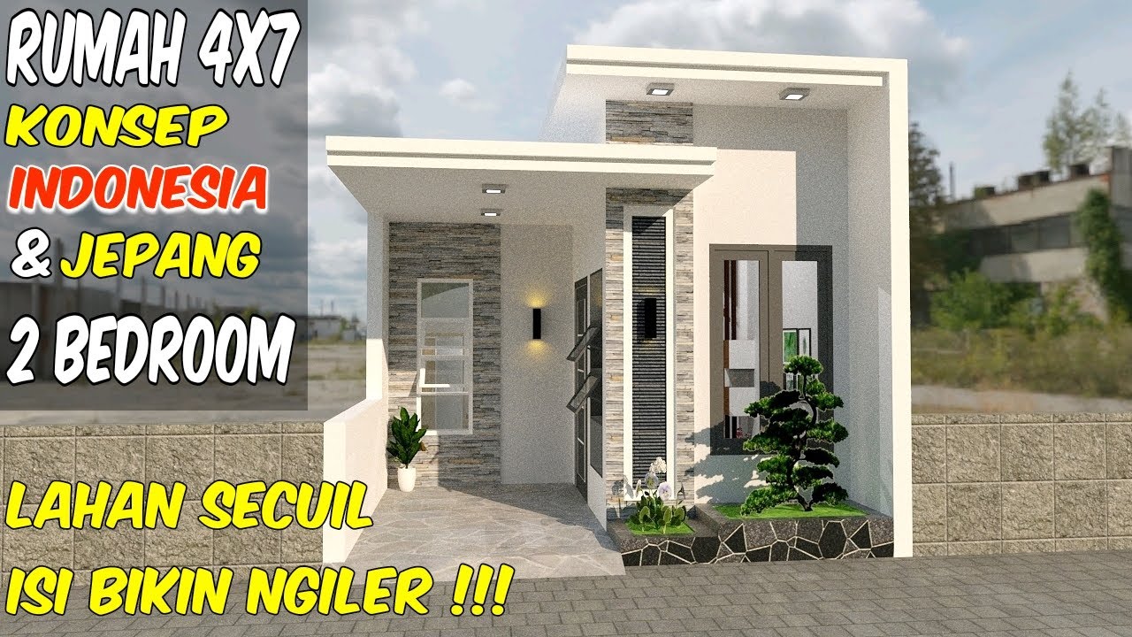 Bangun Rumah 4x7 (Hemat Lahan Maksimal Ruang)