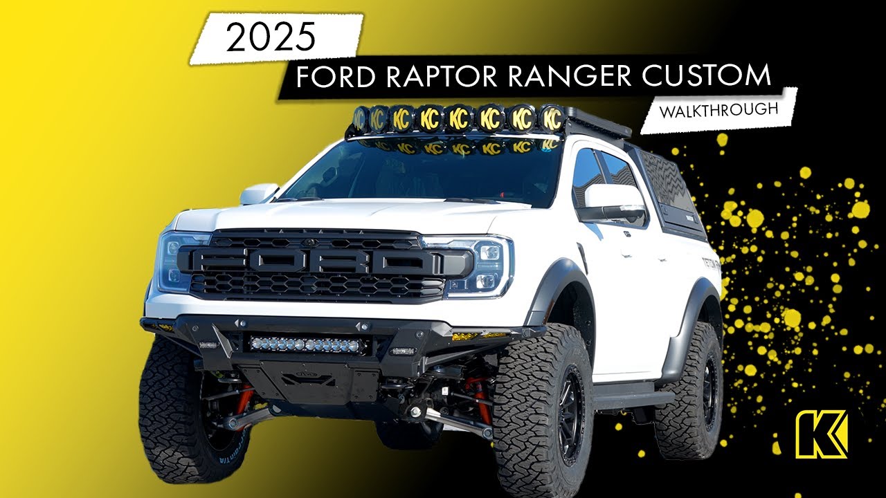 Build Your Wild Life: 2025 Ford Ranger Raptor Custom Upgrades | Walkaround