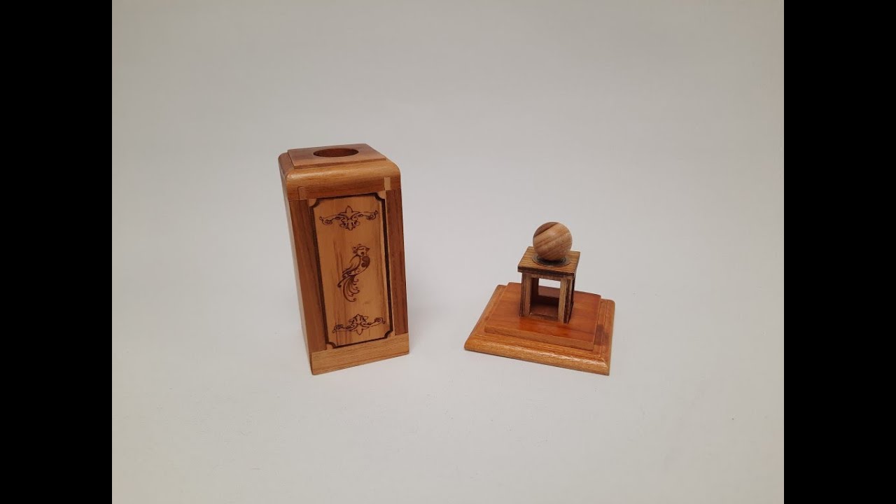 Impossi Ball wooden magic trick @dynamitemagicshop