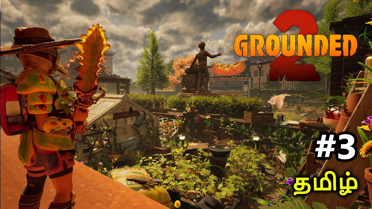 GROUNDED 2 குட்டி பசங்க Part - 3 *snake update* Co-Op Gameplay【🔴LIVE】