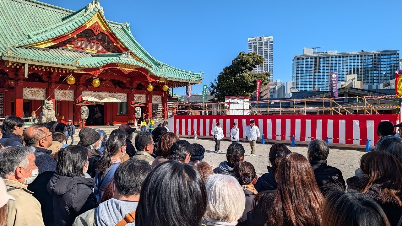 【高画質FHDライブカメラ】神田明神「節分祭」　Kanda Myojin Shrine 