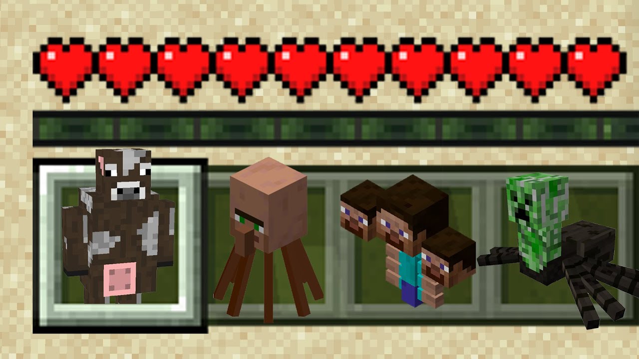Minecraft PE : FORBIDDEN CURSED CREATURES v2 MOD in Minecraft Pocket Edition
