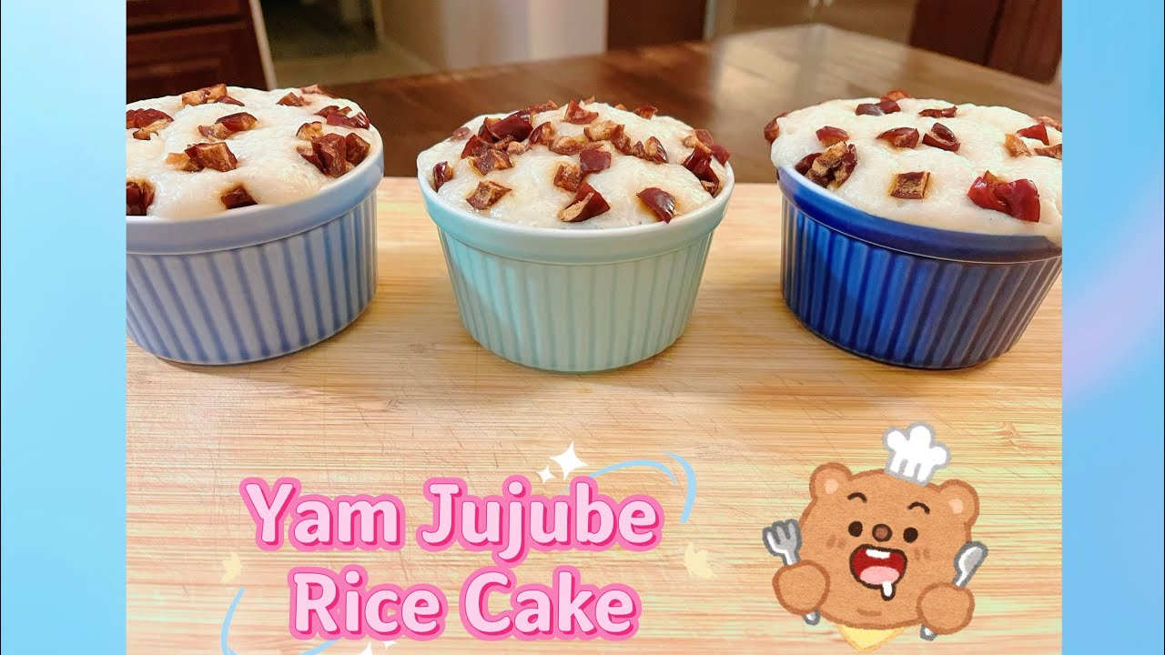 Share my new recipe- Yam jujube rice cake- Healthy Nutritional Delicious 