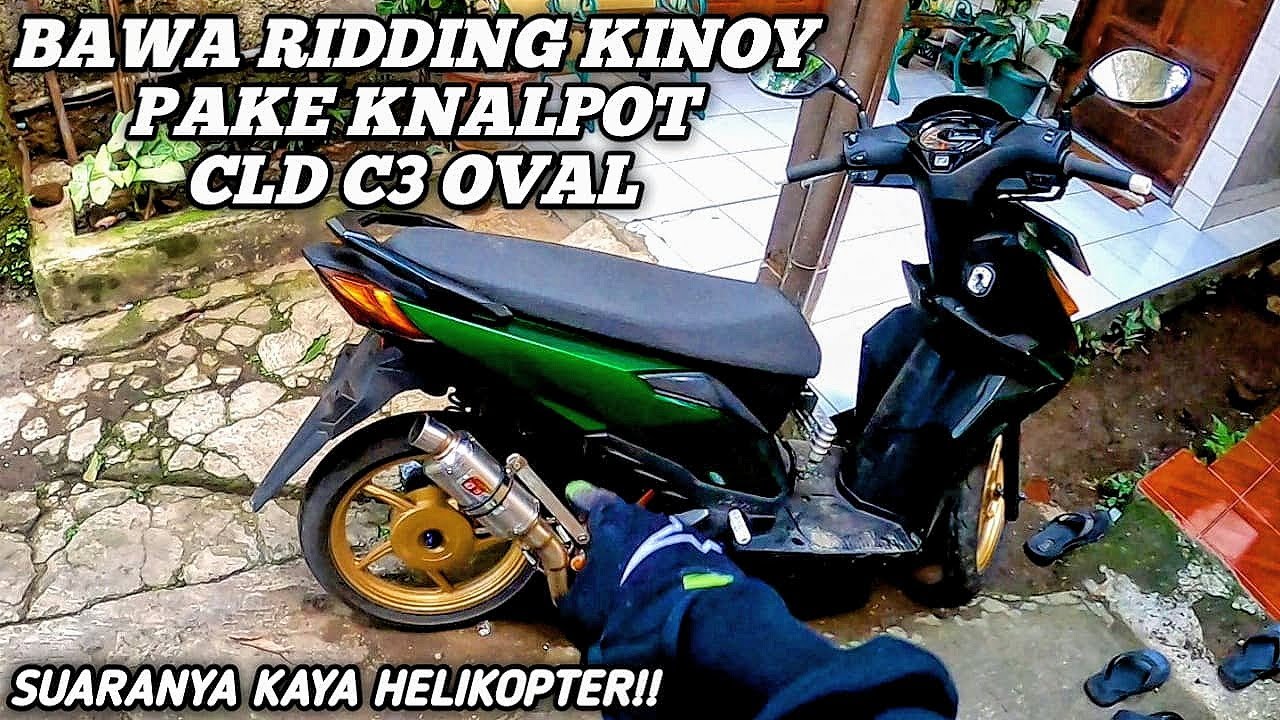 BAWA RIDDING KINOY PAKE KNALPOT CLD C3 OVAL l SUARA KNALPOTNYA TIDAC BERSAHABAT SEKALEEH!!!!!
