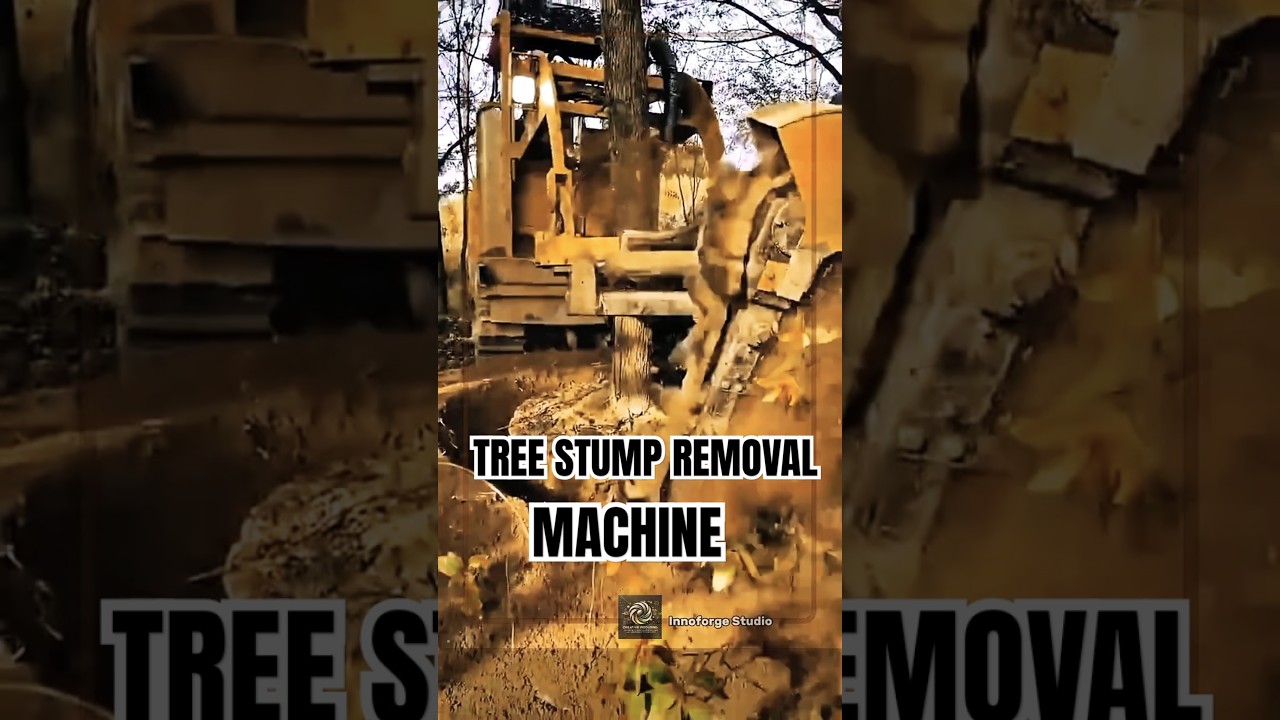 Tree Stump Removal Machine &ndash; Fast Root Cutter Tool
