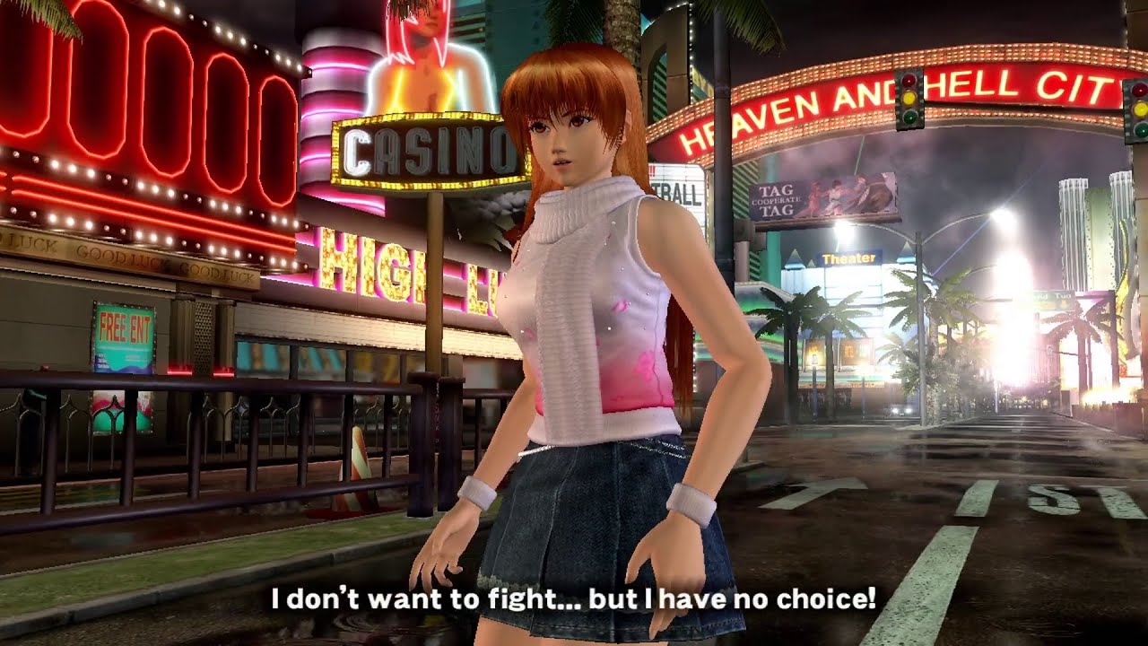 Dead or Alive 4 Online Tina Armstrong(R3vy2501) vs Kasumi(BadDevil260)Player Match