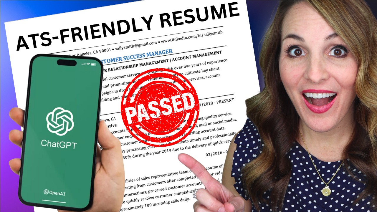 How To Write An ATS-Friendly Resume Using ChatGPT in 2026 | BEST FORMAT & TEMPLATE