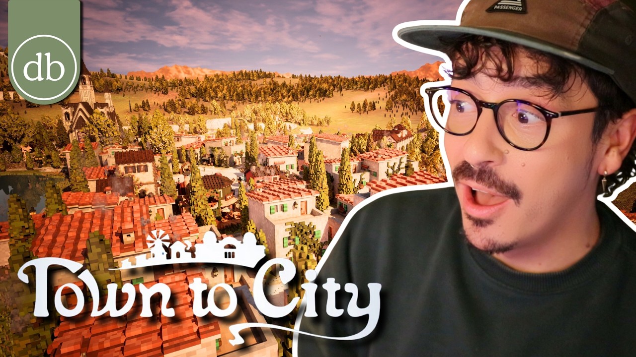 Town to City | Ep.13 | Building the Cathedral OLD TOWN!! ⛪🌳