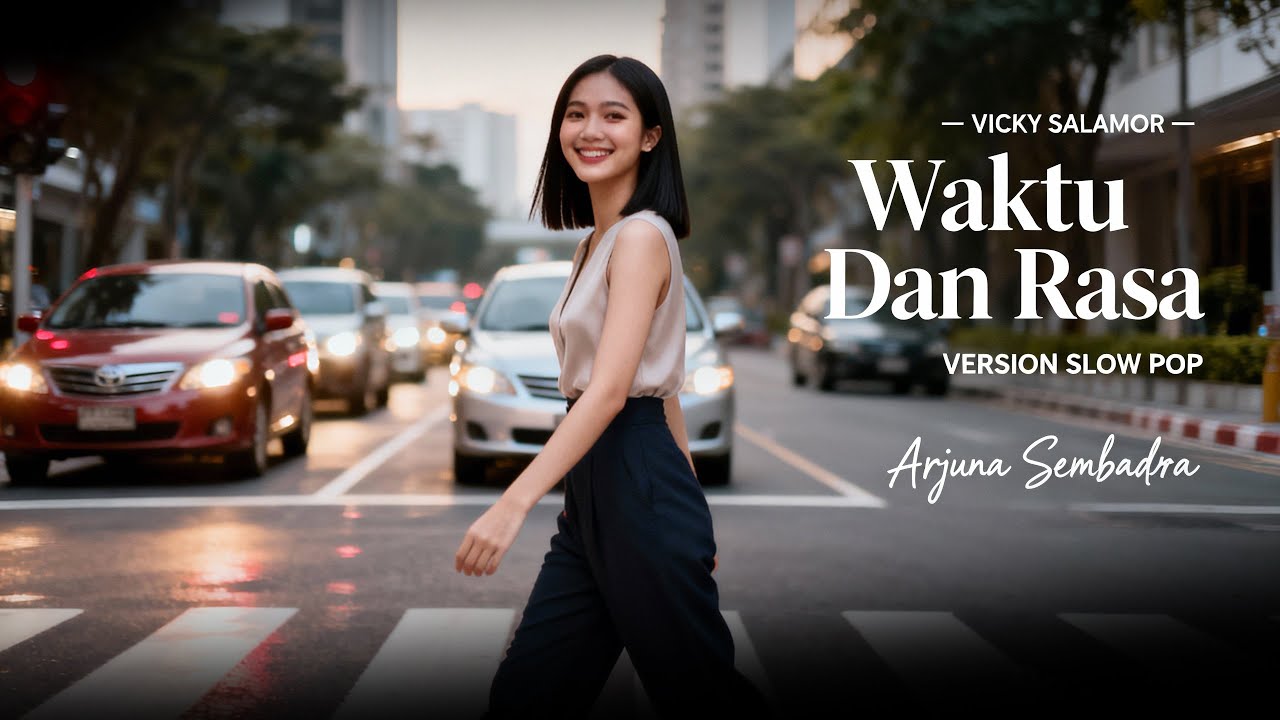 Arjuna Sembadra - VICKY SALAMOR ( Waktu Dan Rasa ) Pop Slow