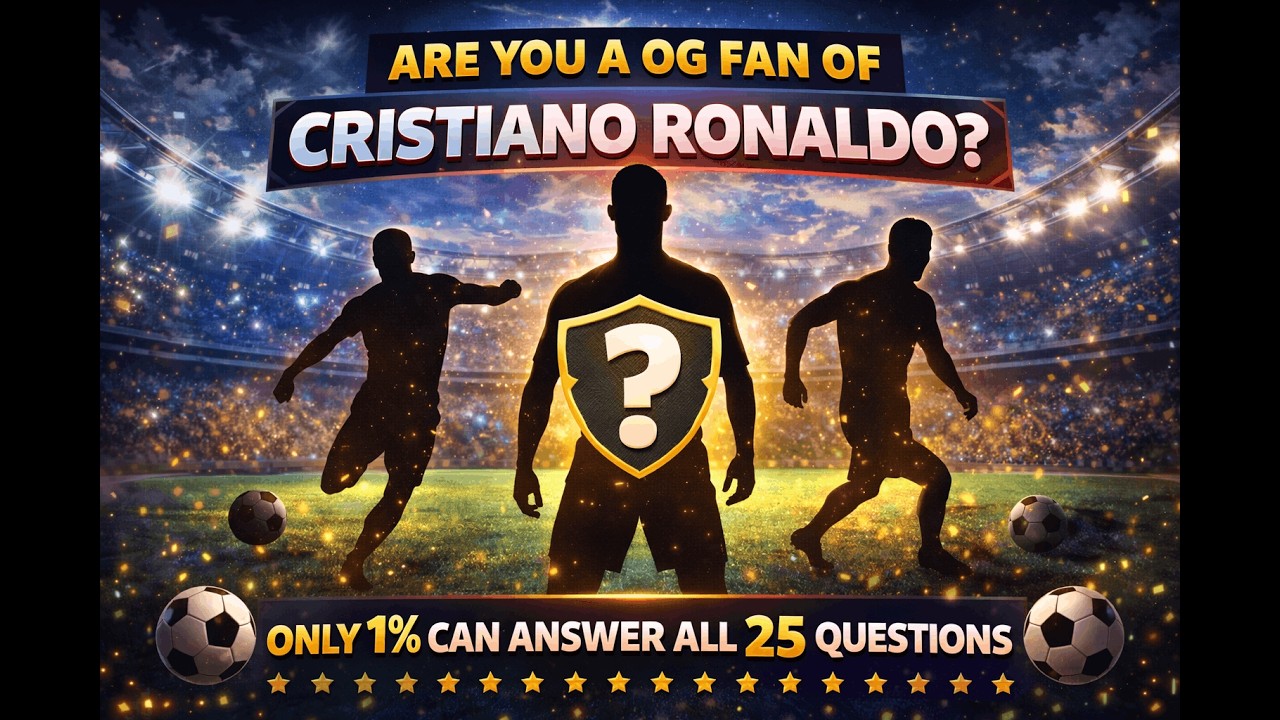 Think You Know Ronaldo? 🐐⚽ 25 Questions Only REAL Fans Can Answer!