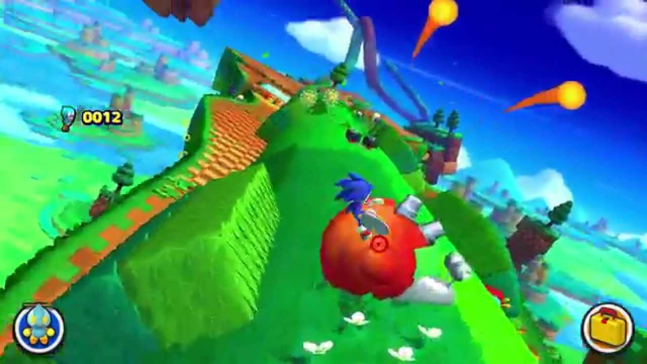 Sonic Lost World - 01 Windy Hill Zone 1 - Score 134900