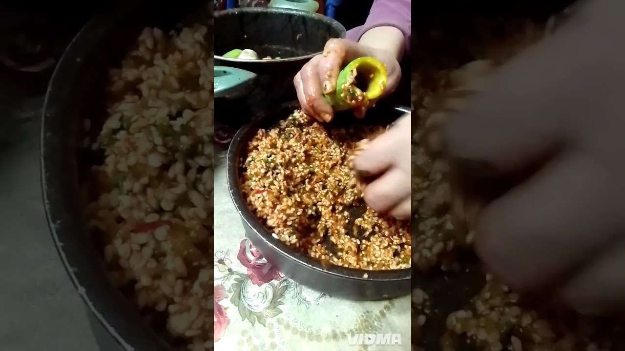 طريقه عمل محشي مشكل فراخ محمره