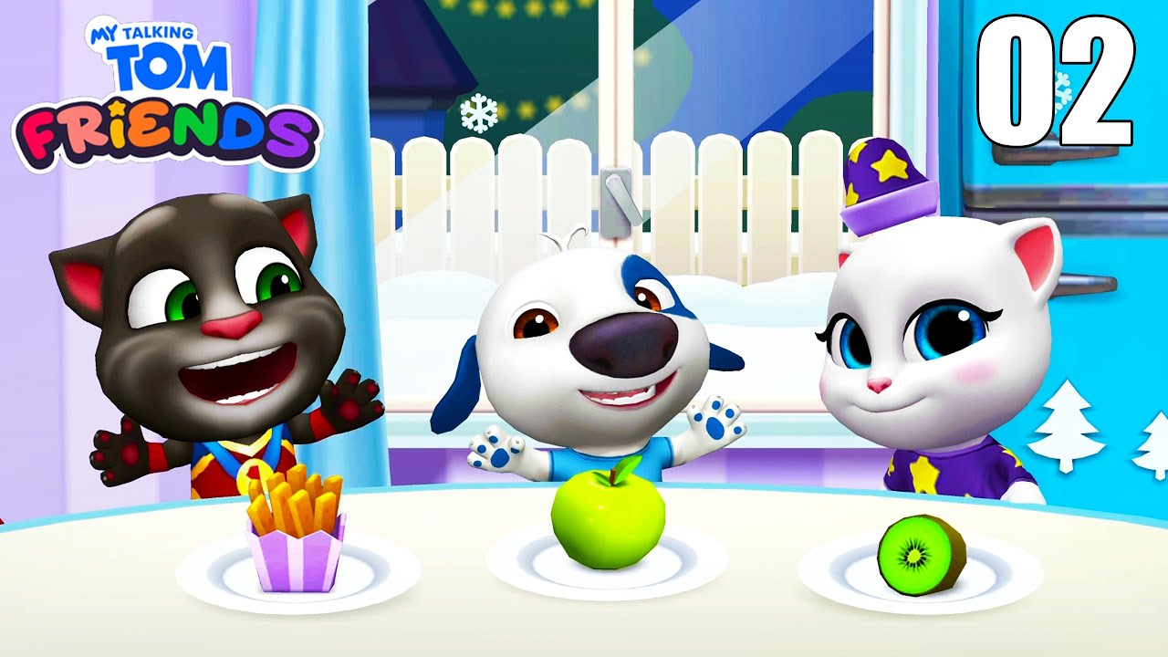 My Talking Tom Friends Gameplay (Android, iOS) Episode 02 - FHD Full Screen