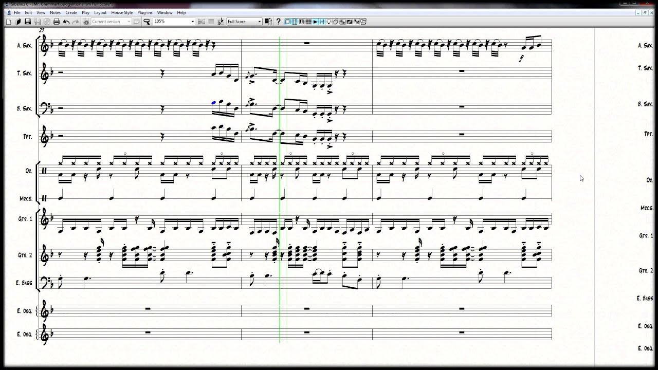 Learning To Play Fela Kuti Afrobeat: Mr Grammartical... by Fela Kuti pt.2