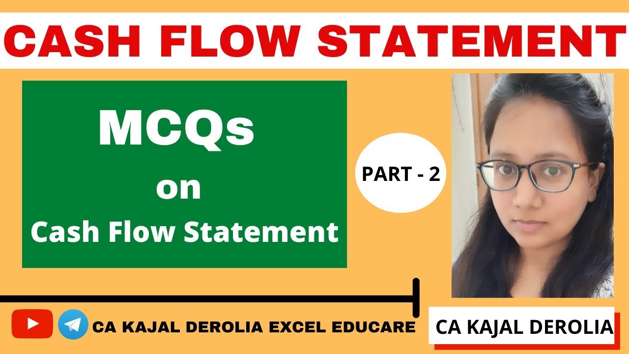 Cash Flow Statement | MCQ on CFS | For B.Com & M.Com Entrance Exam / SEBI GRADE A / UGC NET / AAO |