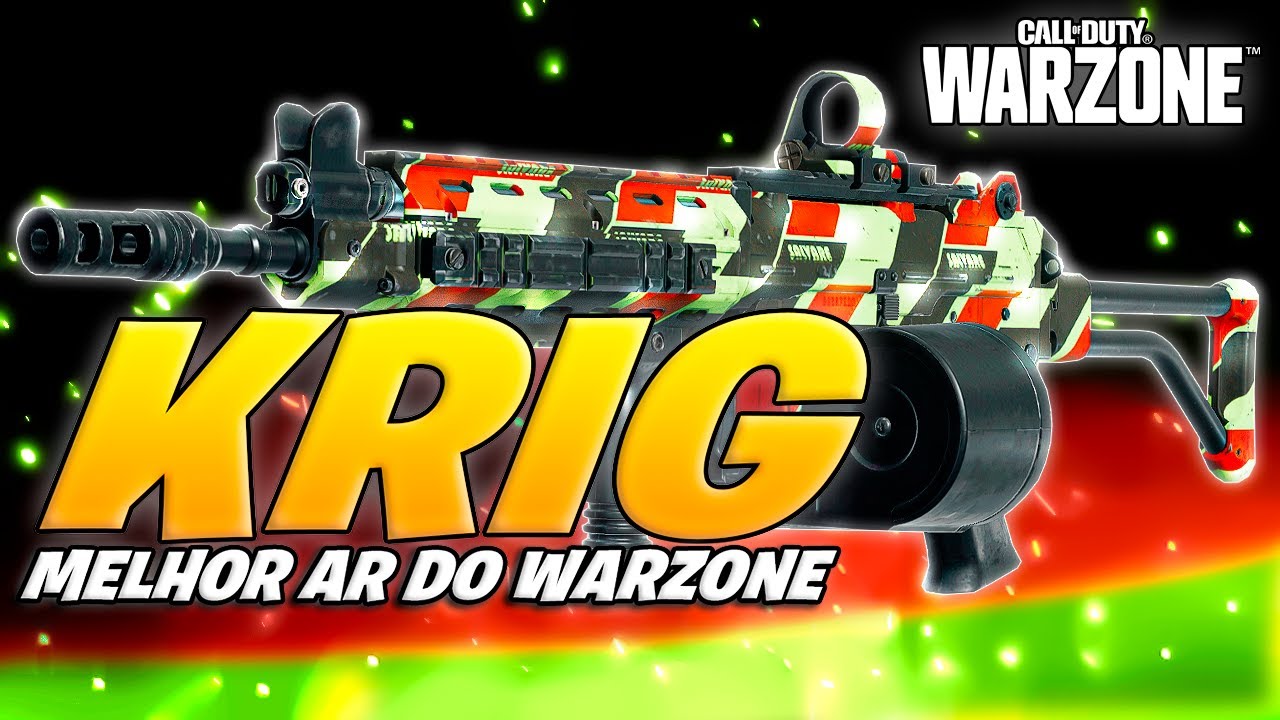 A 🔥VOLTA DA LENDÁRIA KRIG META🔥NO WARZONE!! | CLASSE KRIG C WARZONE
