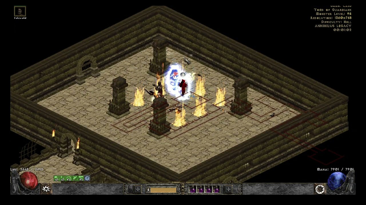 Diablo 2 Mod - Annihilus Legacy - Patch 6.17 - Tstorm sorc demo