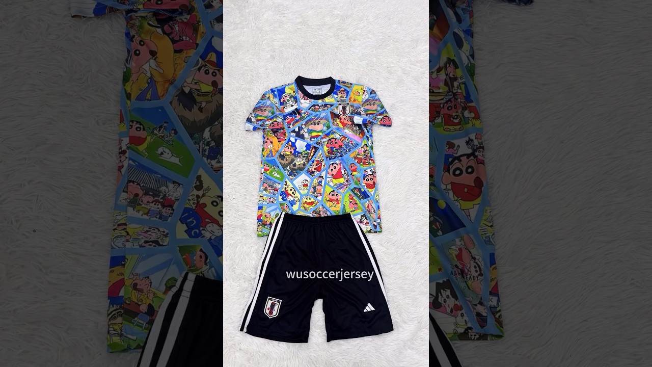 25/26 Crayon Shin-Chan Kids Football Jersey 