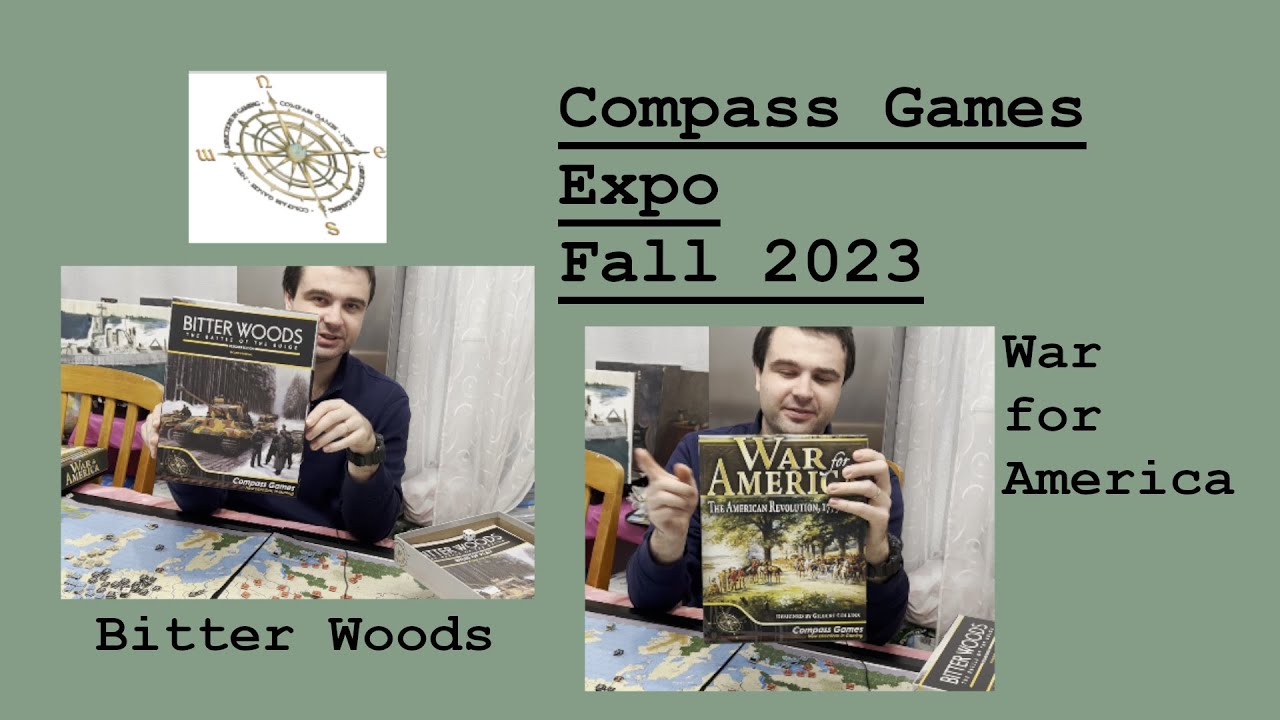 Compass Games Expo and Battle of the Bulge games