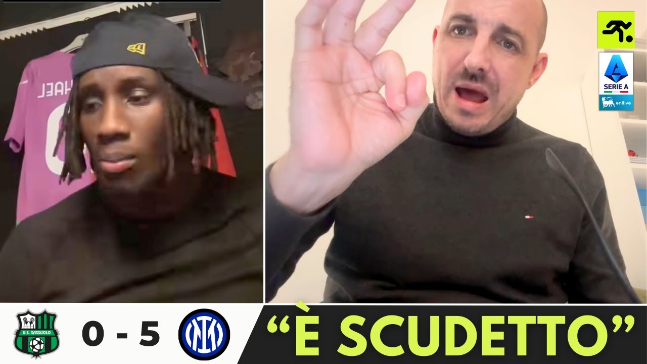 SASSUOLO INTER 0-5 | GUFI ESTINTI E TUTTI SI INCHINANO “FANNO UN ALTRO SPORT…” | TIFOSIAMO