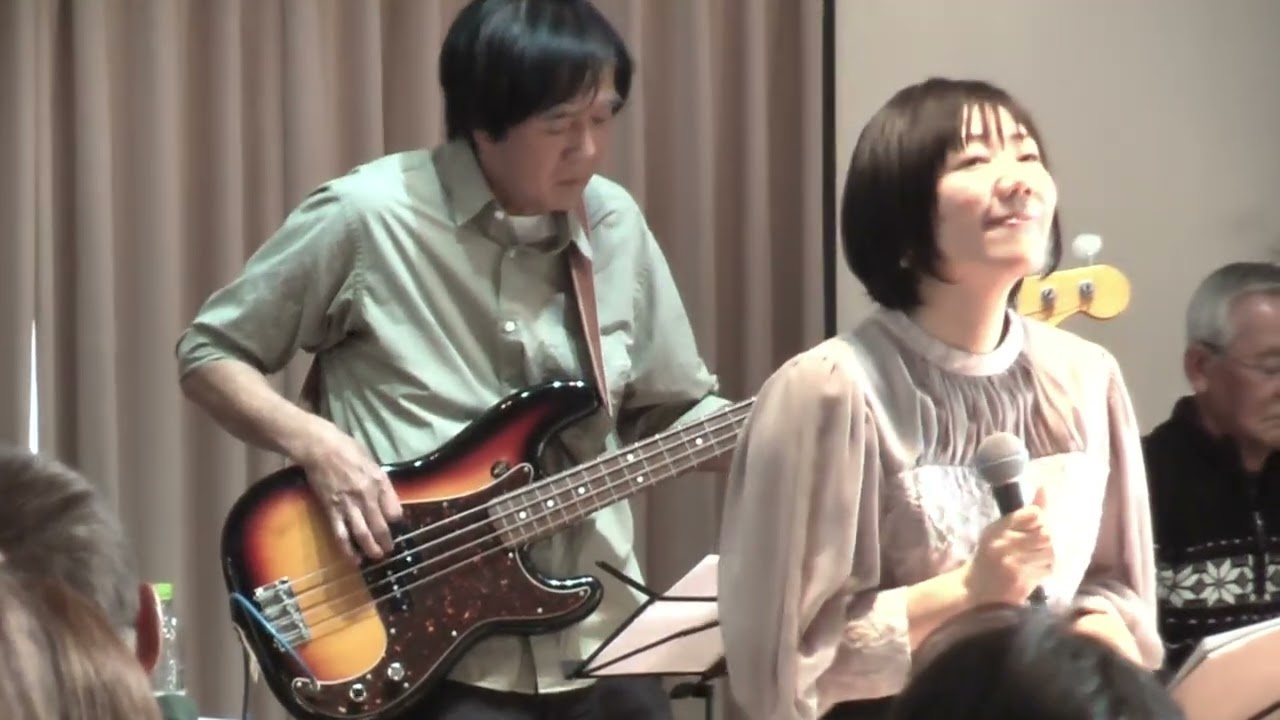 バンドで演歌　初うたライブ　津軽海峡、冬景色　司会付き