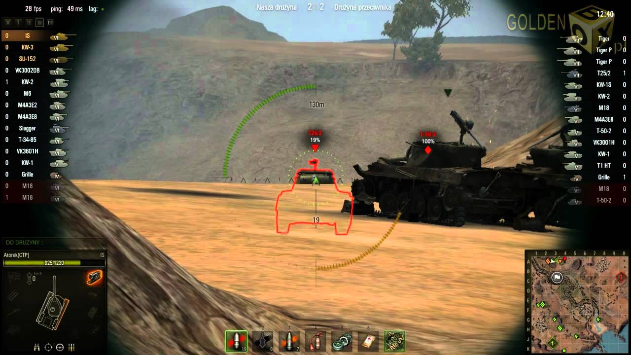 Chłopaki grają - Kurs World of tanks - El Haluf; bitwa spotkaniowa