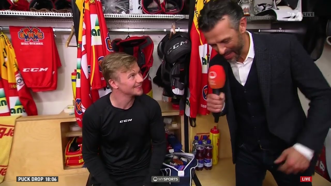 Exklusive Einblicke in die EHCB-Garderobe