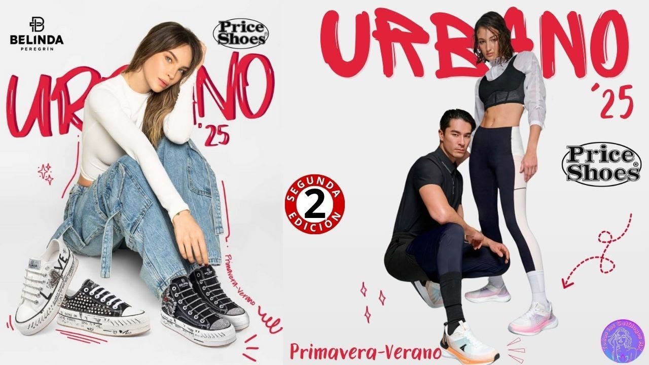 🌟Cat&aacute;logo PRICE SHOES Urbano Primavera Verano 2025 2da. Edici&oacute;n🏃🏻&zwj;♀️