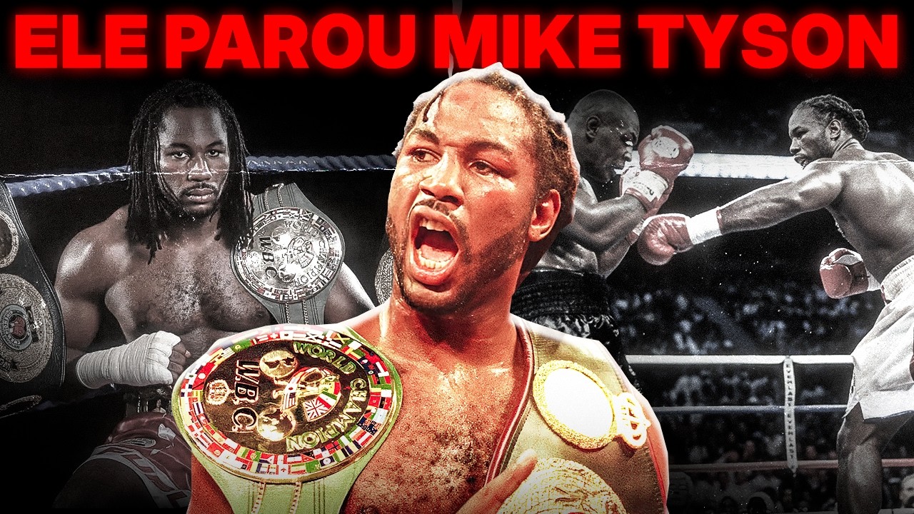 O CAMPEÃO INDISCUTÍVEL DOS PESOS PESADOS - LENNOX LEWIS