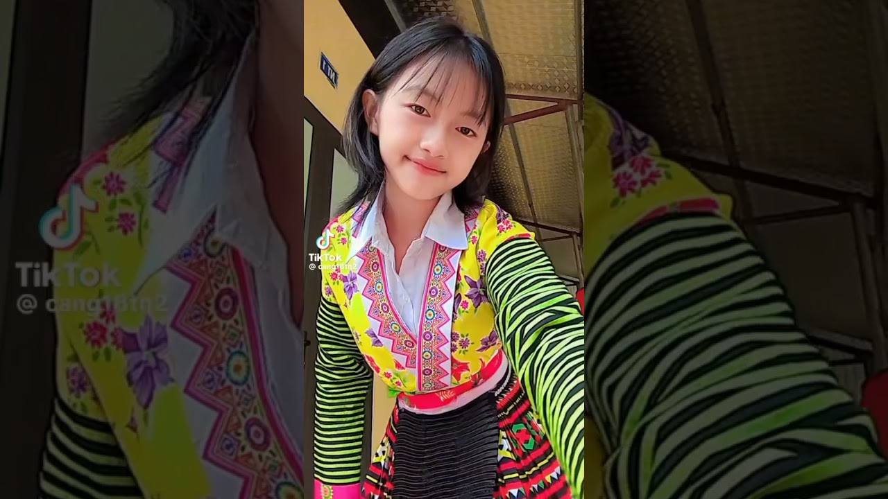 Nhảy tik tok nữ H'mông ll #xuhuongyoutube 