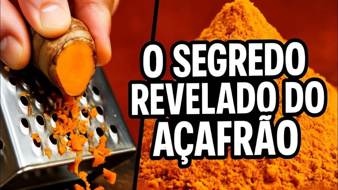 O SEGREDO REVELADO DO AÇAFRÃO