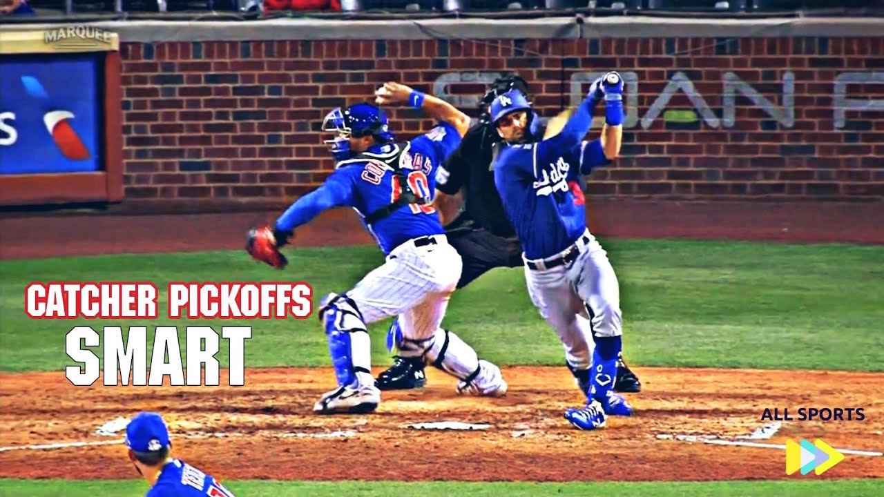 MLB | CATCHER Pickoffs SMART