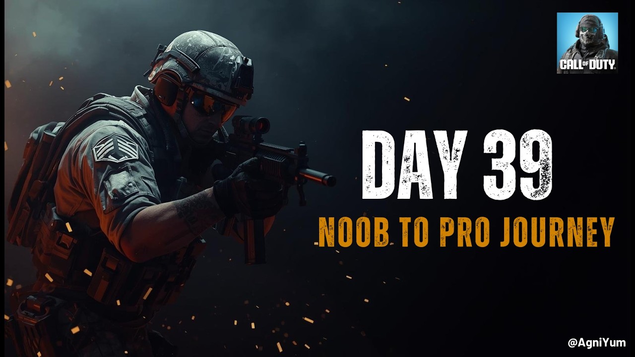 Call of Duty (COD) Noob to Pro Journey | COD Raw Gameplay | Day 39 | AgniYum #cod #gaming #gameplay