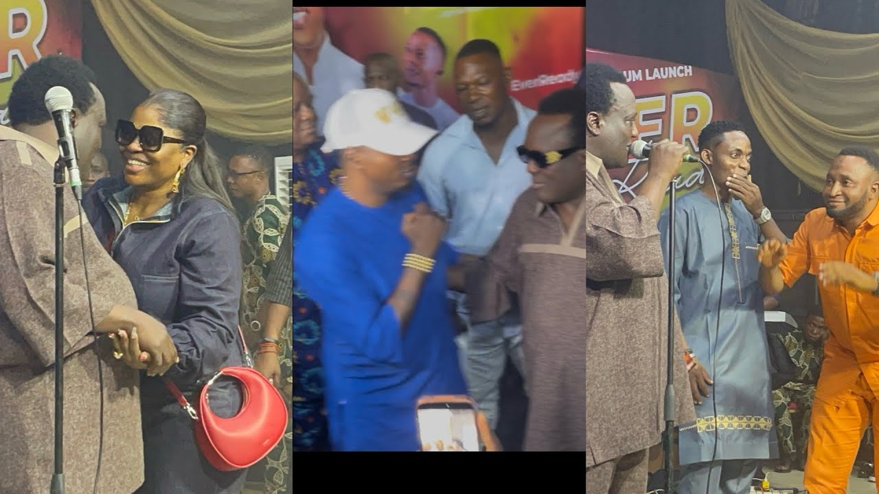 OSUPA,TAIYE CURRENCY,OPE FEDERAL WITH ACTRESS BIMBO STORM DEWALE OSUPA ALBUM LAUCHING