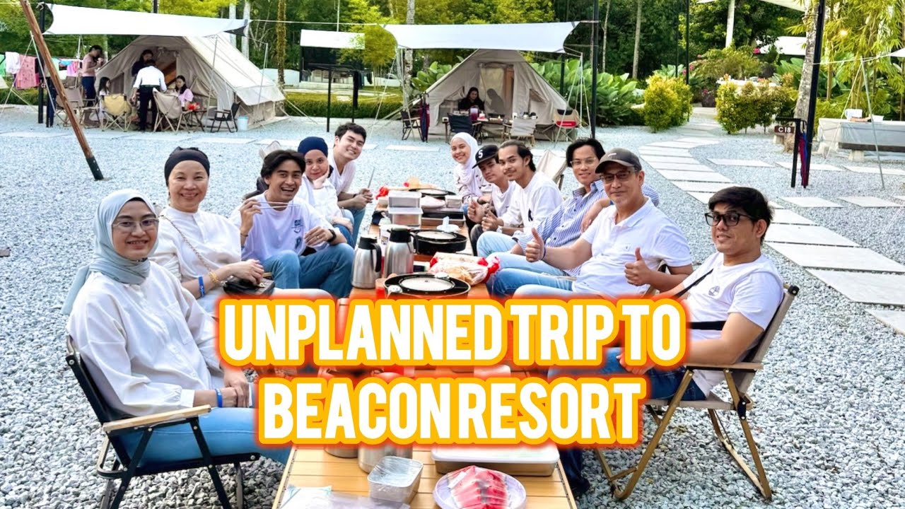 UNPLANNED GLAMPING AT BEACON RESORT | BIRTHDAY SURPRISE!! *DAY 1*