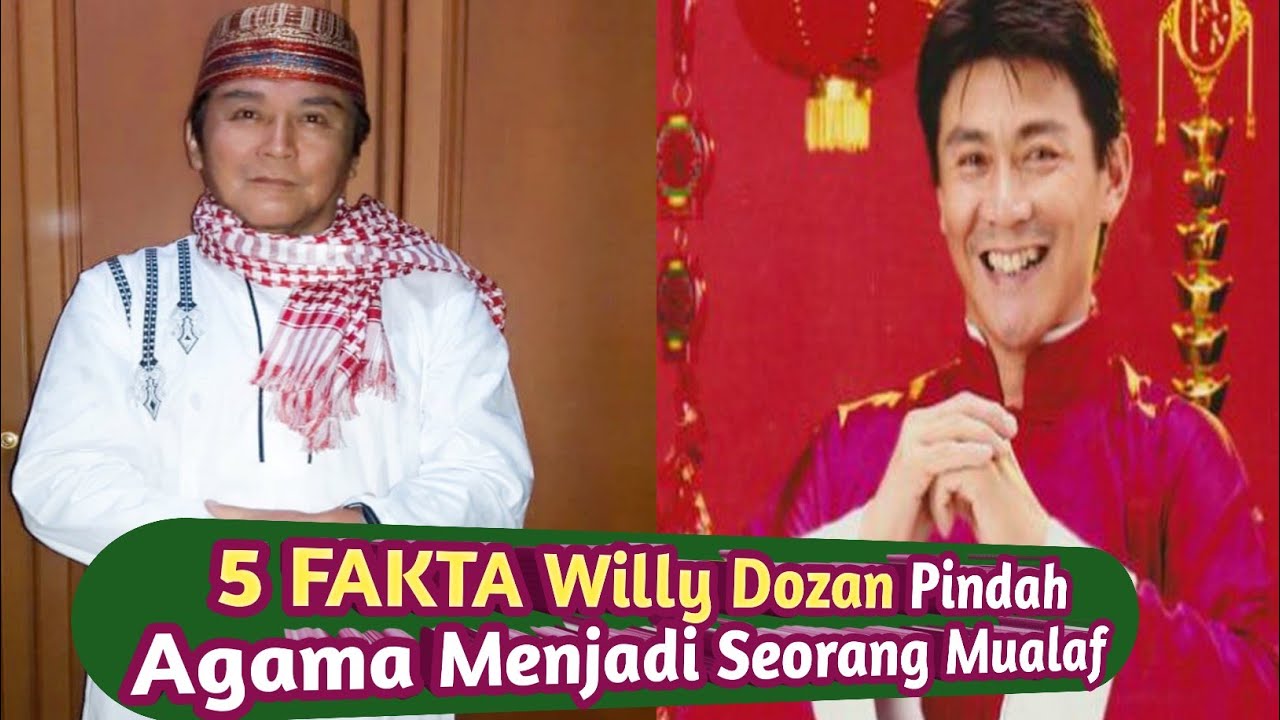 Fakta Aktor Billy Chong(Willy Dozan) Pindah Agama Dari Kristen Ke Islam
