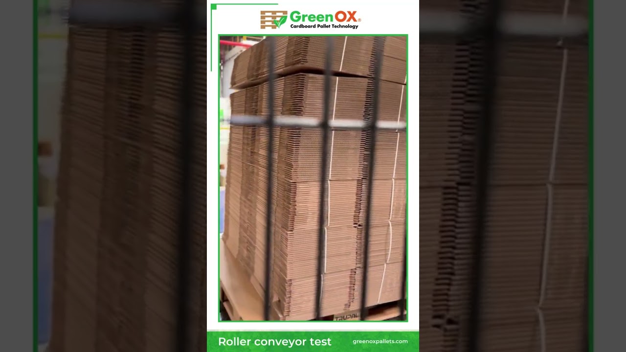 Cardboard Pallet Test &ndash; Conveyor System Stability