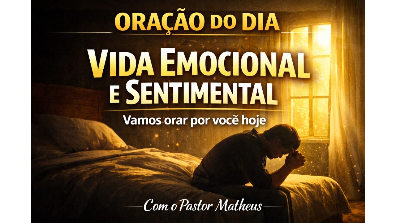 DEUS VAI RESTAURAR SUA VIDA SENTIMENTAL | Oração do Dia Para Coração Ferido