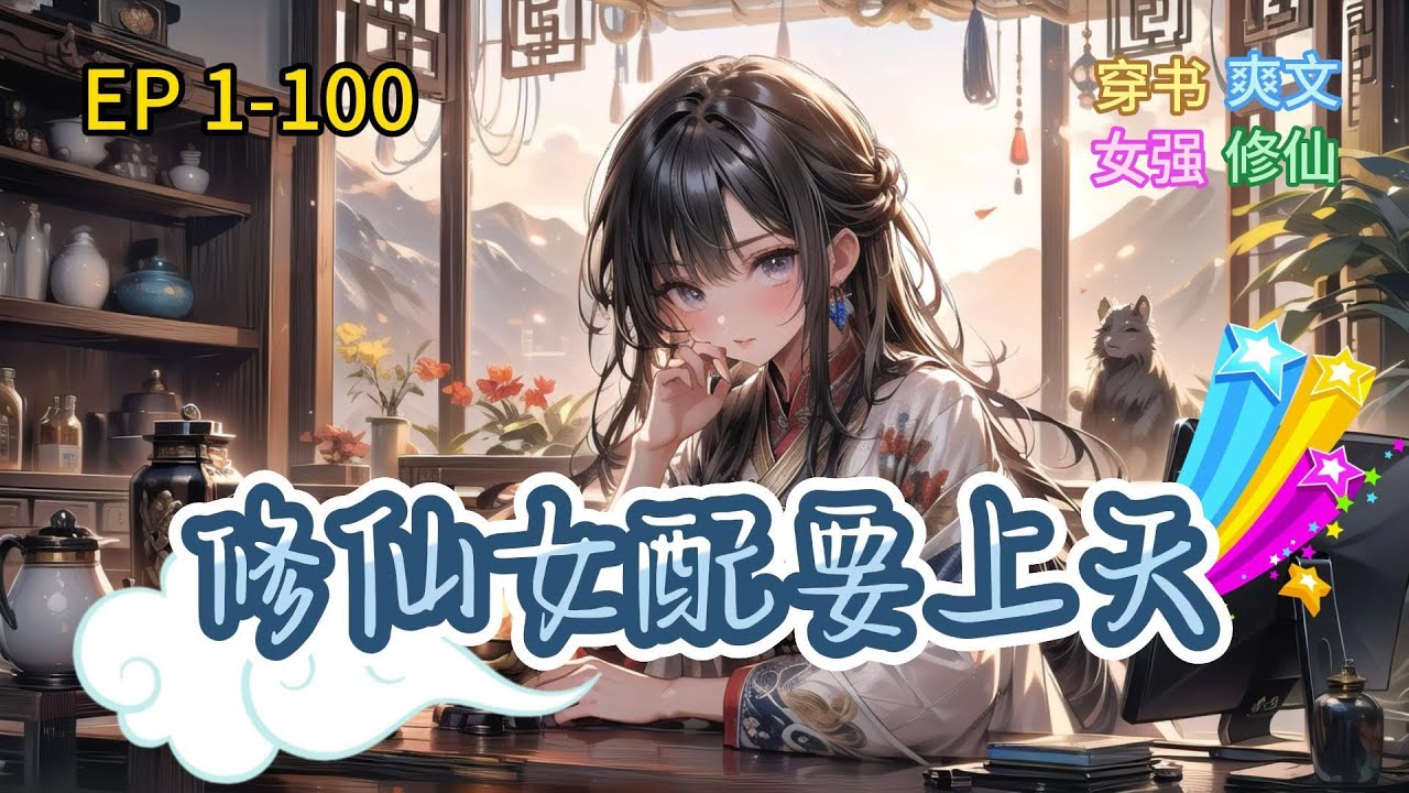 《修仙女配要上天》EP 1-100 穿越成书中炮灰女配，安青篱没哭没怨，反而开心得一蹦三丈高。重来一辈子，有灵根能修仙，只要肯努力，移山倒海指日可待......#穿书#修仙#女强#爽文