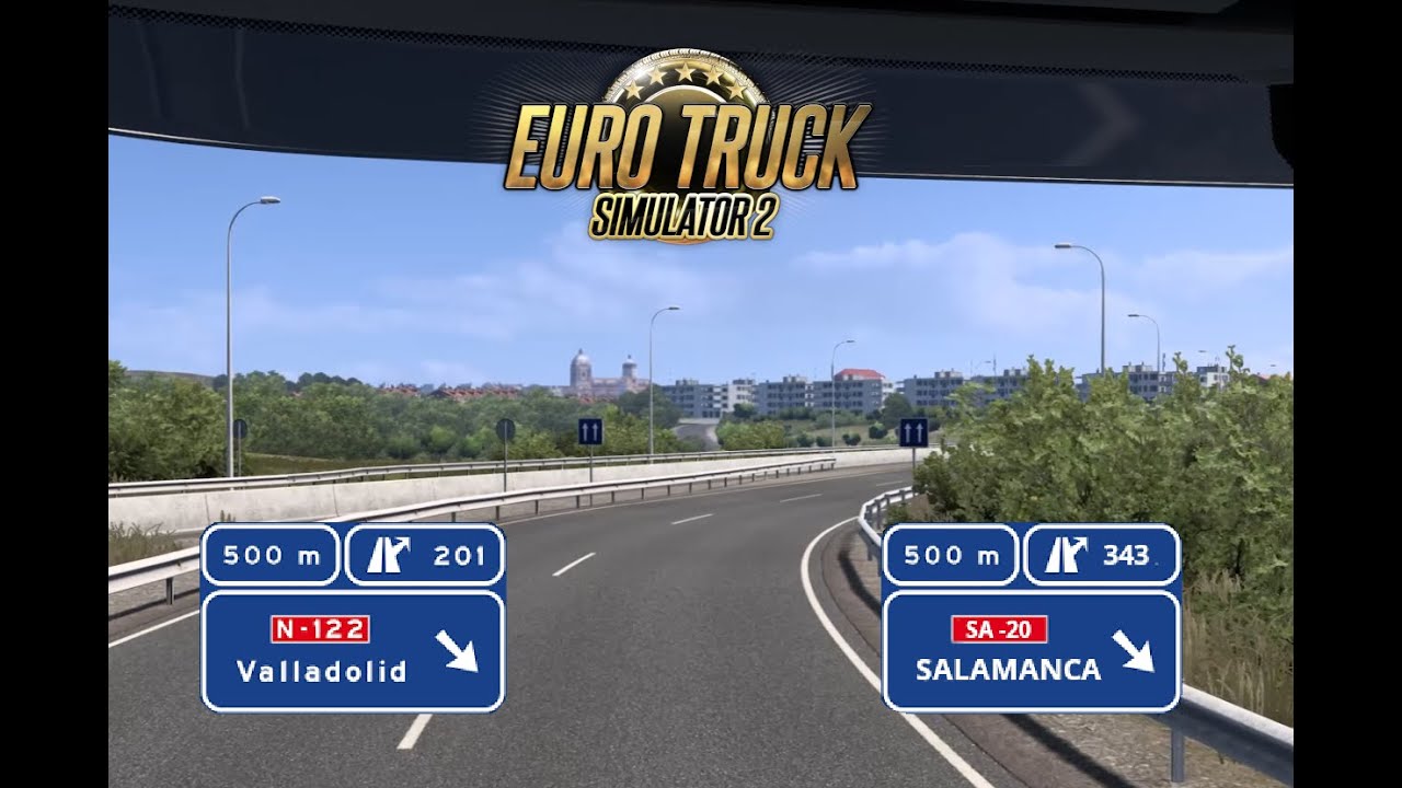 Euro Truck Simulator 2 / Valladolid - Salamanca