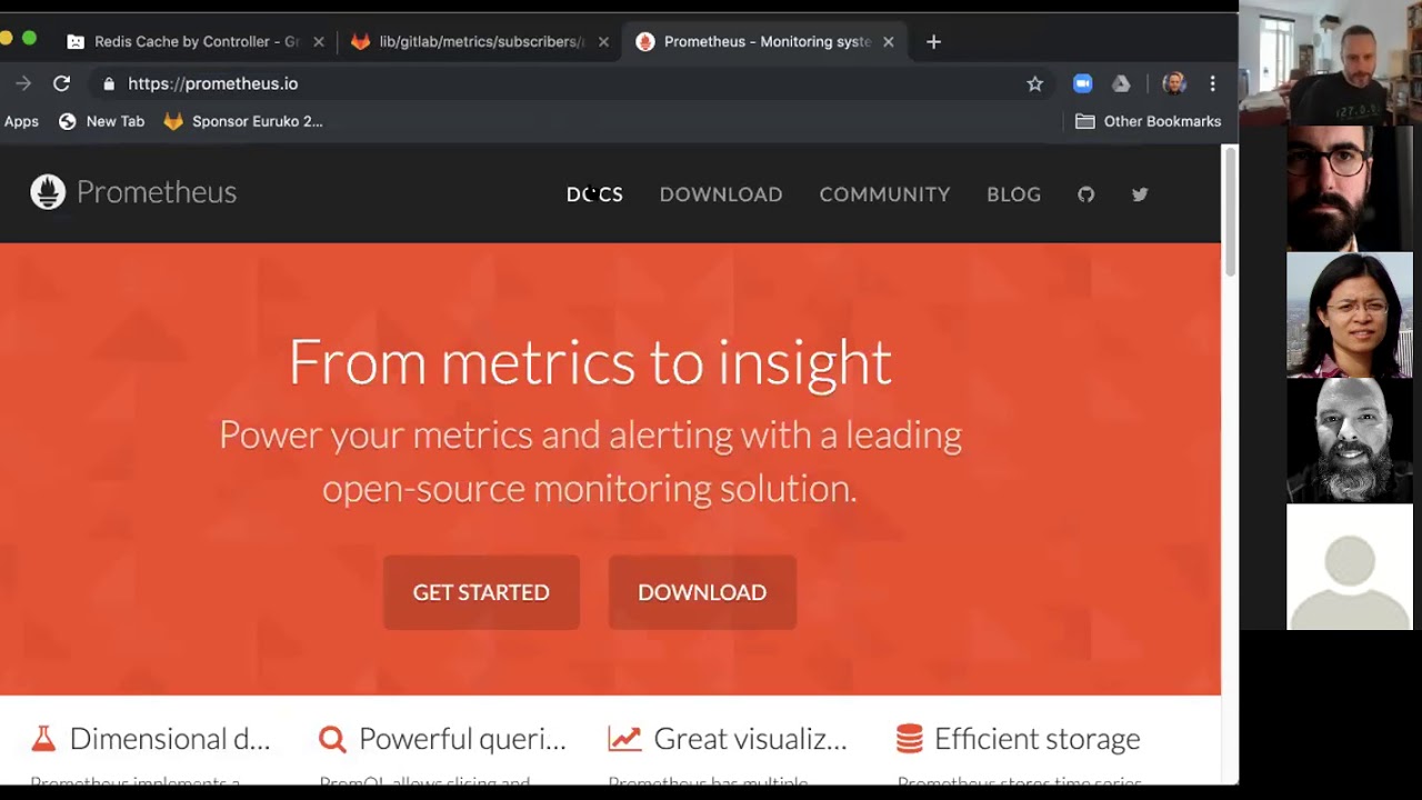 Grafana/Prometheus Montoring Update for CS