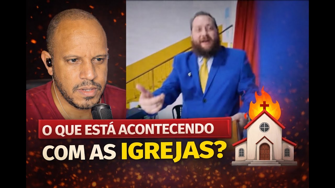 O QUE ESTÁ ACONTECENDO COM AS IGREJAS? - REACT