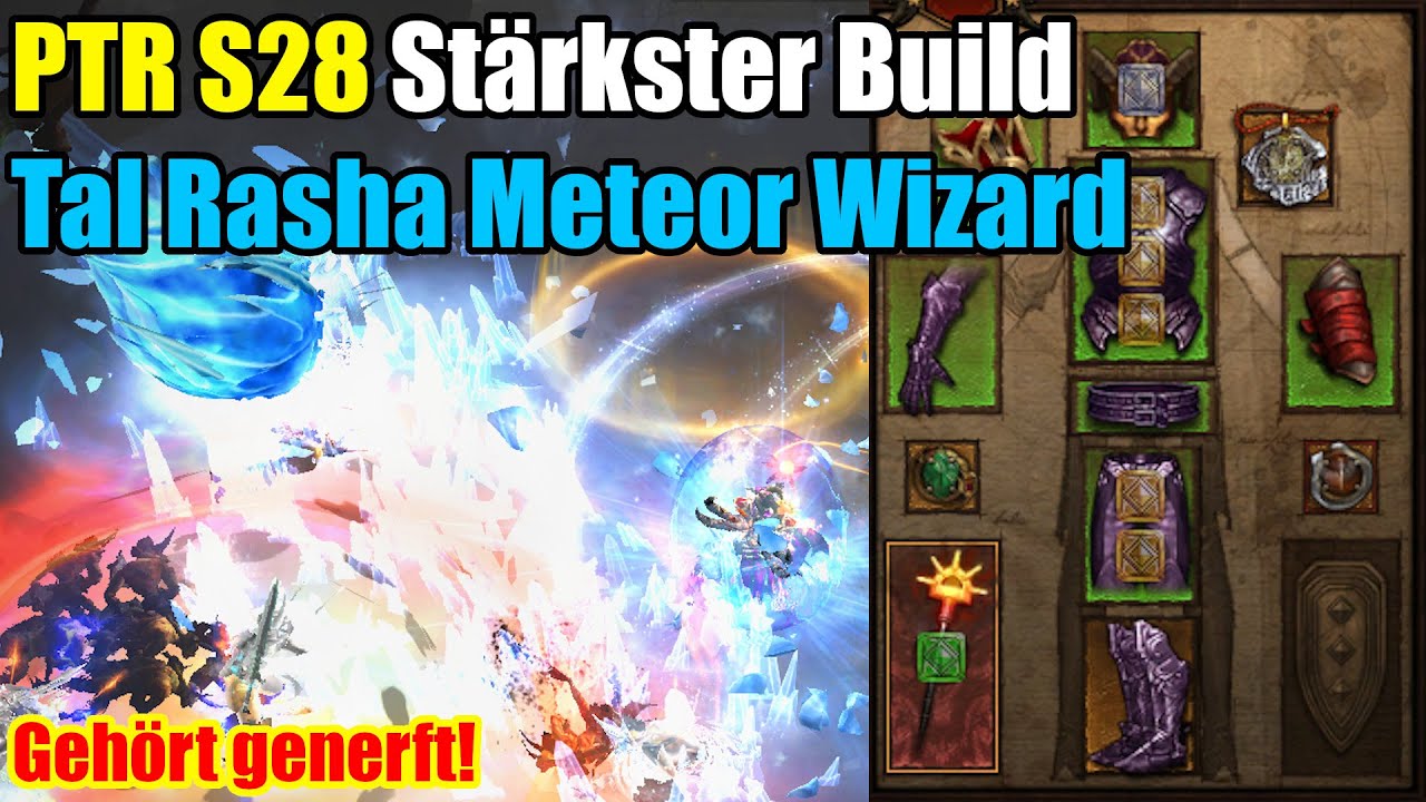 PTR S28 | Stärkster Build | Tal Rasha Meteor Wizard