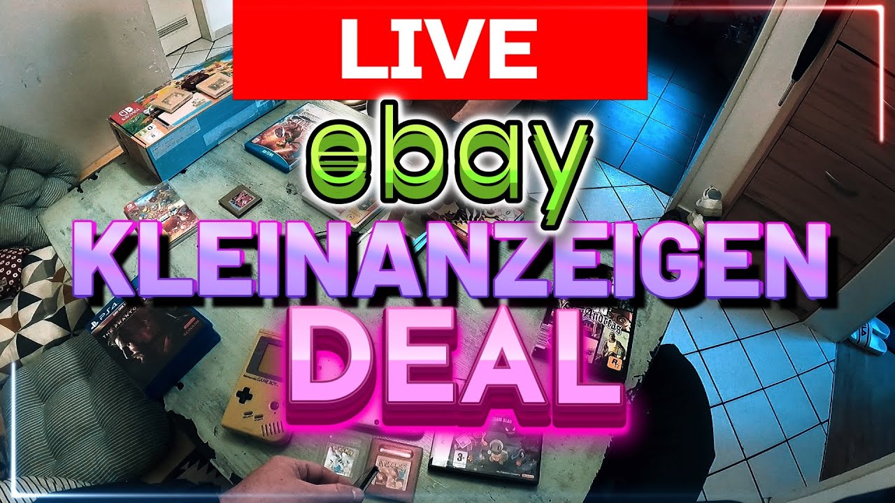 LIVE Ebay Fund besser als Flohmarkt ? Nintendo Konsolen mit Pokemon Spielen abgeholt ! Reselling