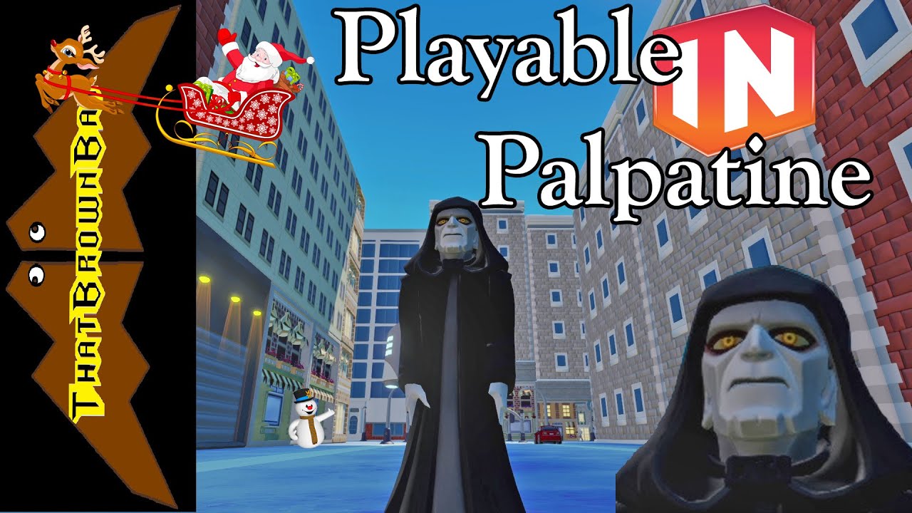 Emperor Palpatine/ Darth Sidious has a bad Christmas - a Disney Infinity Mod