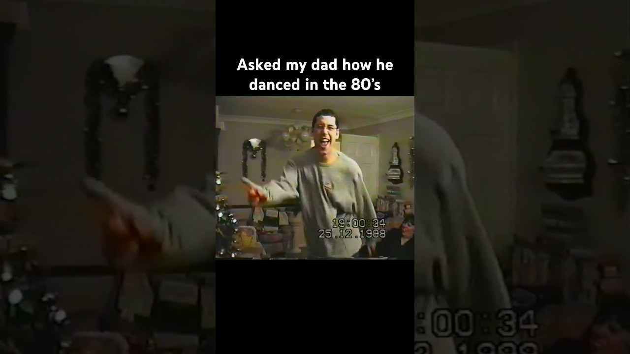Asked my dad how he danced in the 80’s