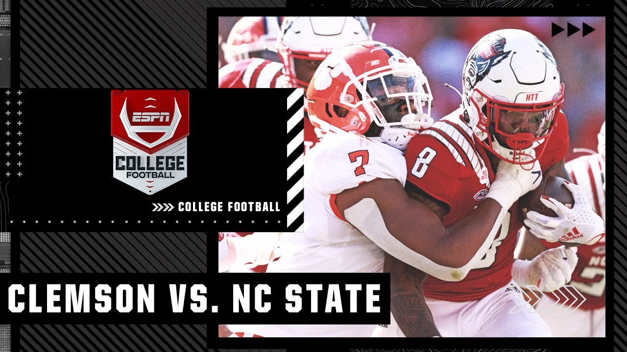 Clemson Tigers at NC State Wolfpack | Full Game Highlights