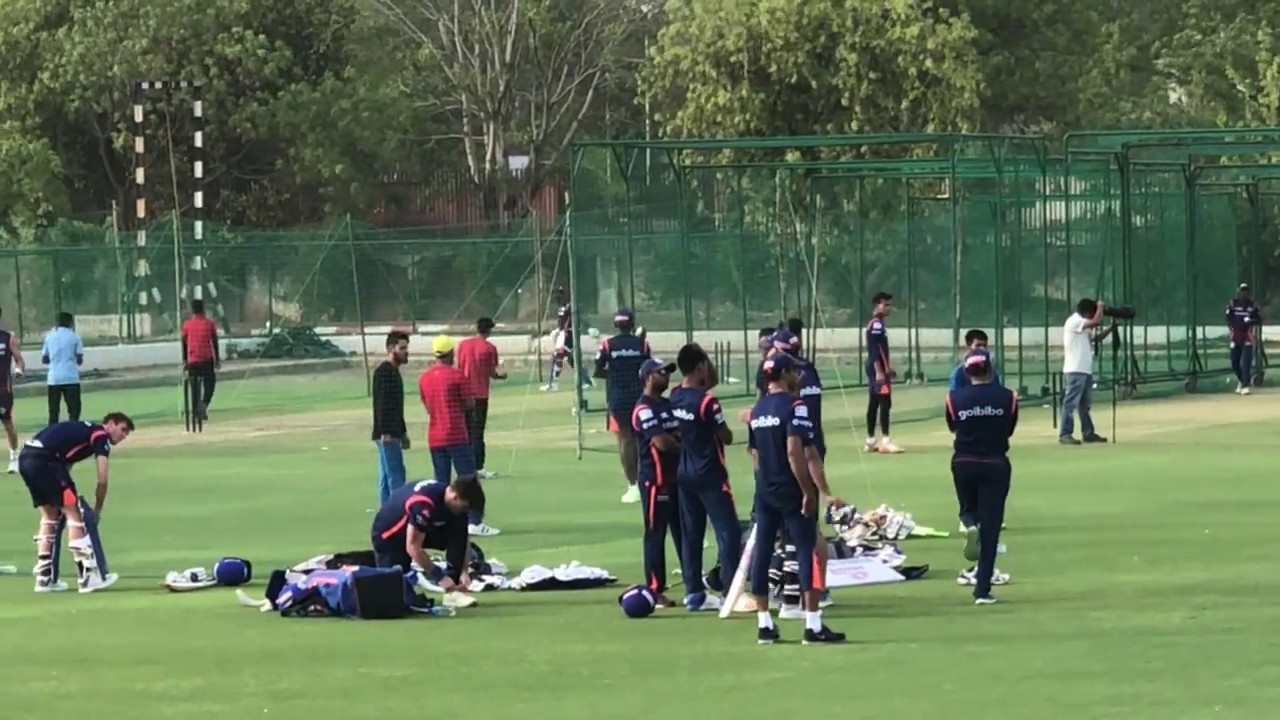 Mumbai Indians nets pollard and krunal | pandya | hardik | pandya | adam milne | ben cuting