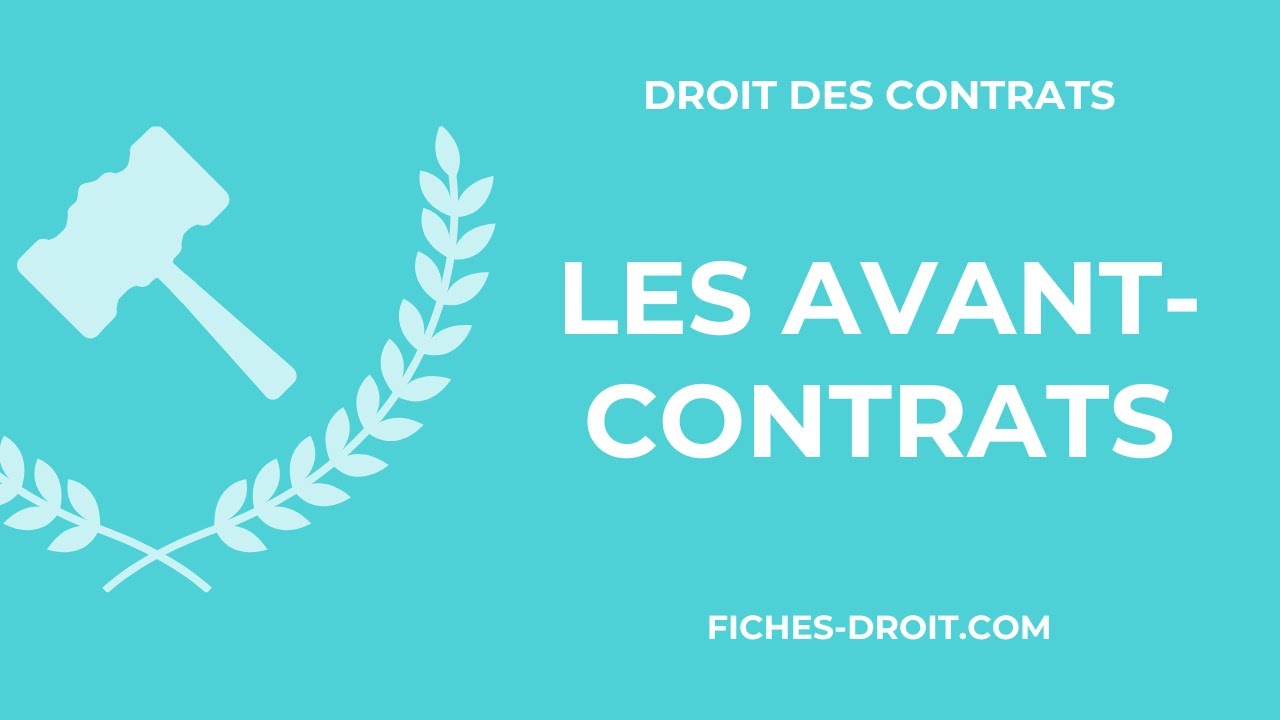 Les avant-contrats